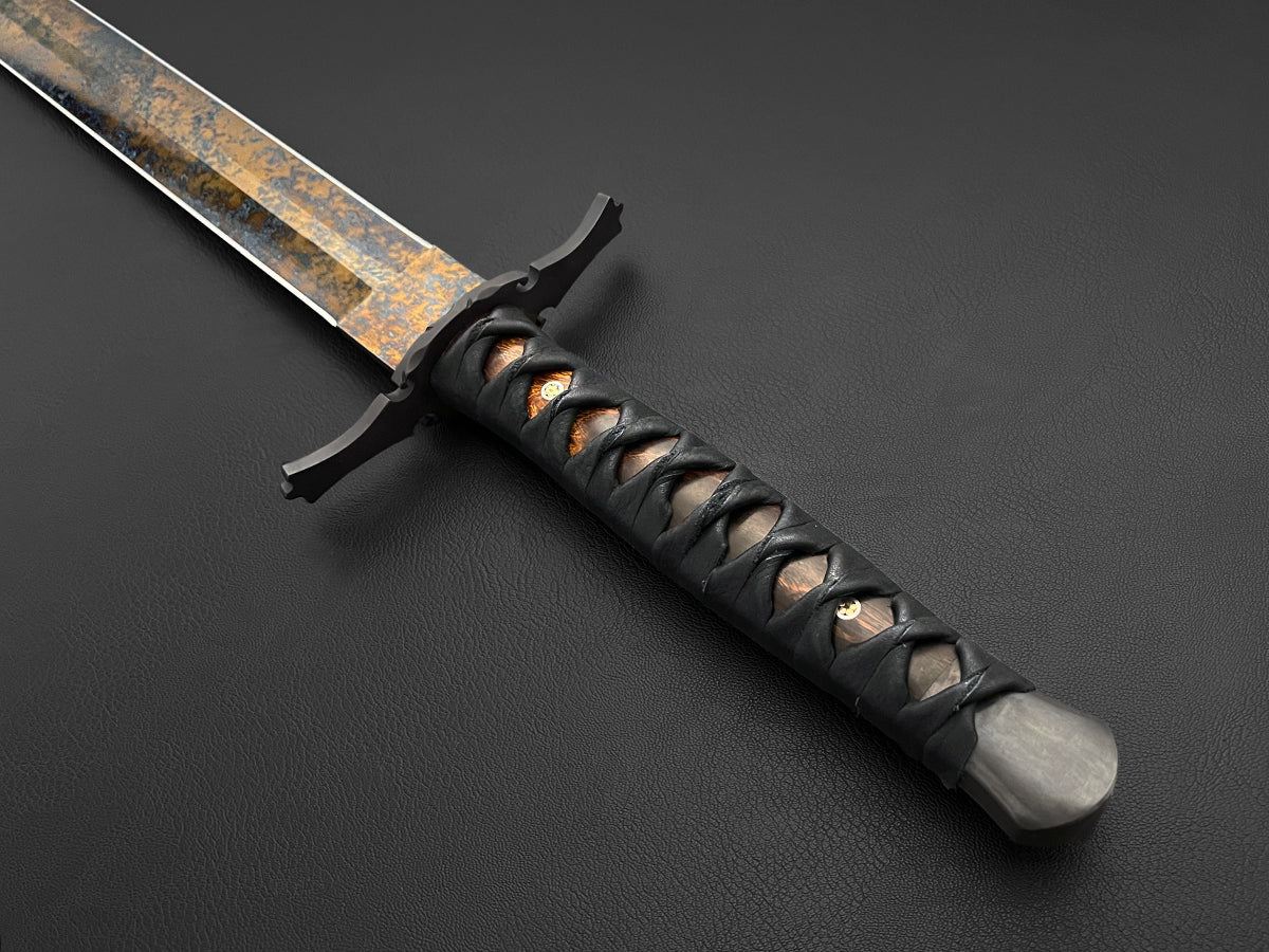 Crusader | 21" European Style Double-Edged Sword | Arizona Ironwood - Image 3
