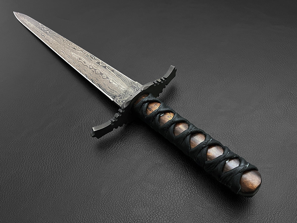 Deliverance | European Style Dagger | Dawson Select Steel | Arizona Ironwood - Image 4