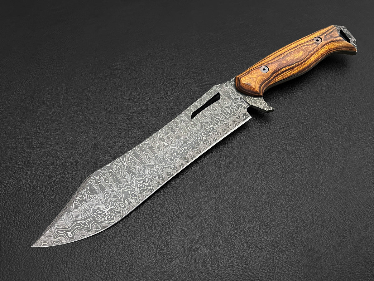 Dominion | Clip Point Survival Bowie | Dawson Select Steel | Arizona Ironwood - Image 2