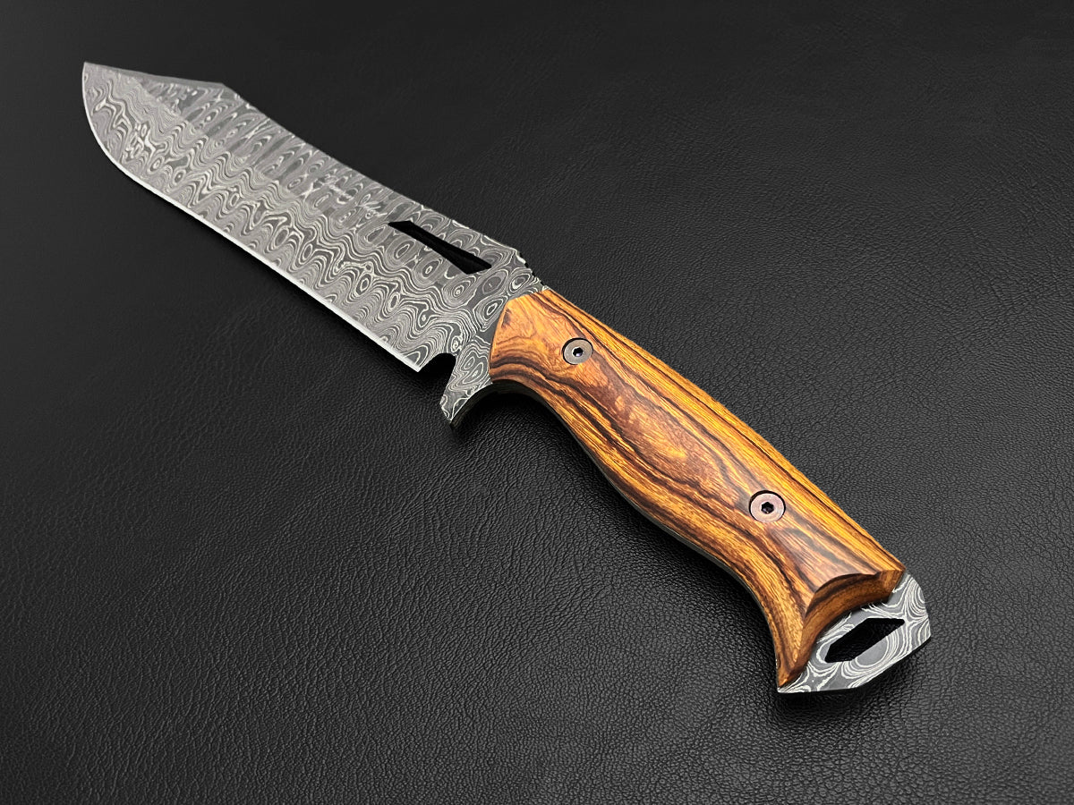 Dominion | Clip Point Survival Bowie | Dawson Select Steel | Arizona Ironwood - Image 3
