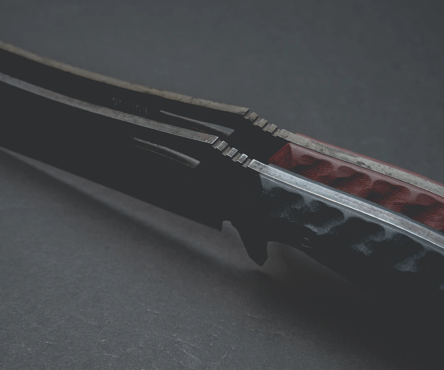 Dominion | Clip Point Survival Bowie | Pop's ProCut Steel | Wildfire Blade Finish - Image 9