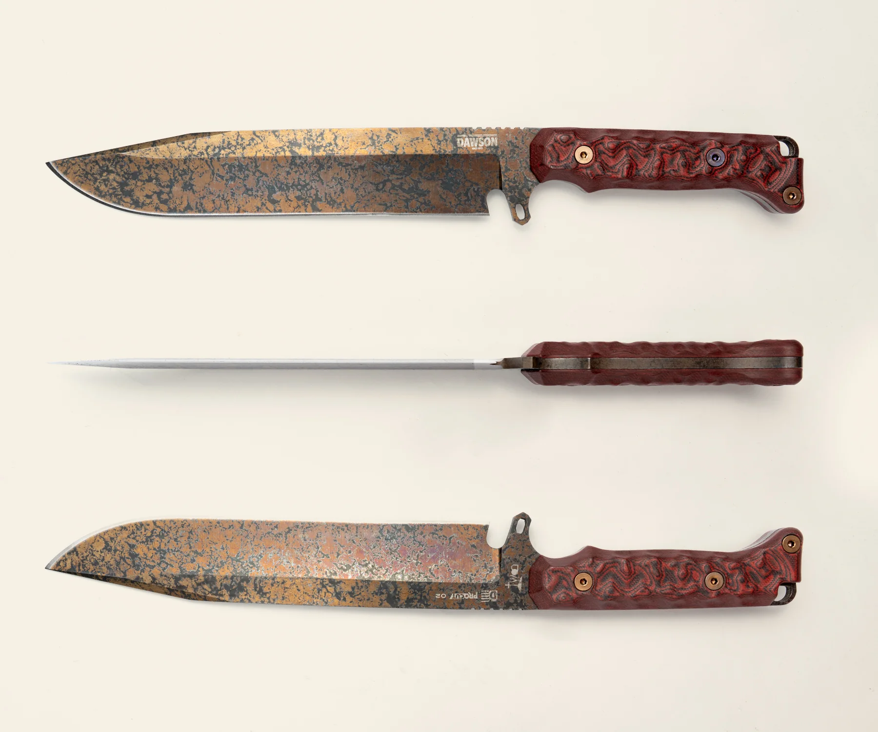 Holdout | Heritage Camp + Field Bowie | ProCut Steel | Wildfire Blade Finish - Image 7