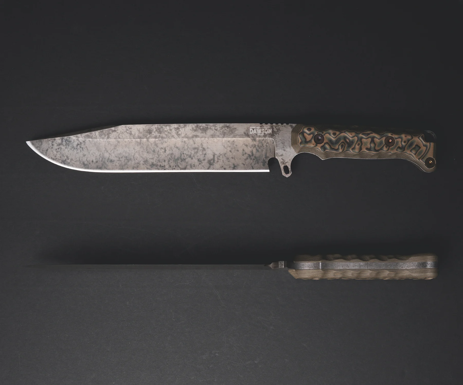 Holdout | Heritage Camp + Field Bowie | ProCut Steel | Rainstorm Blade Finish - Image 2