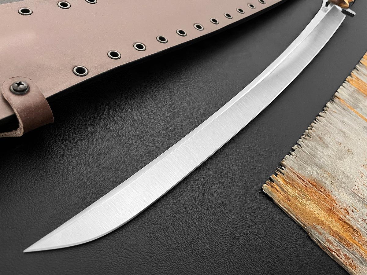 ULTRALIGHT Many Waters Ninjato Sword | 16" Blade | CPM-MagnaCut Steel | Satin Finish - Image 4