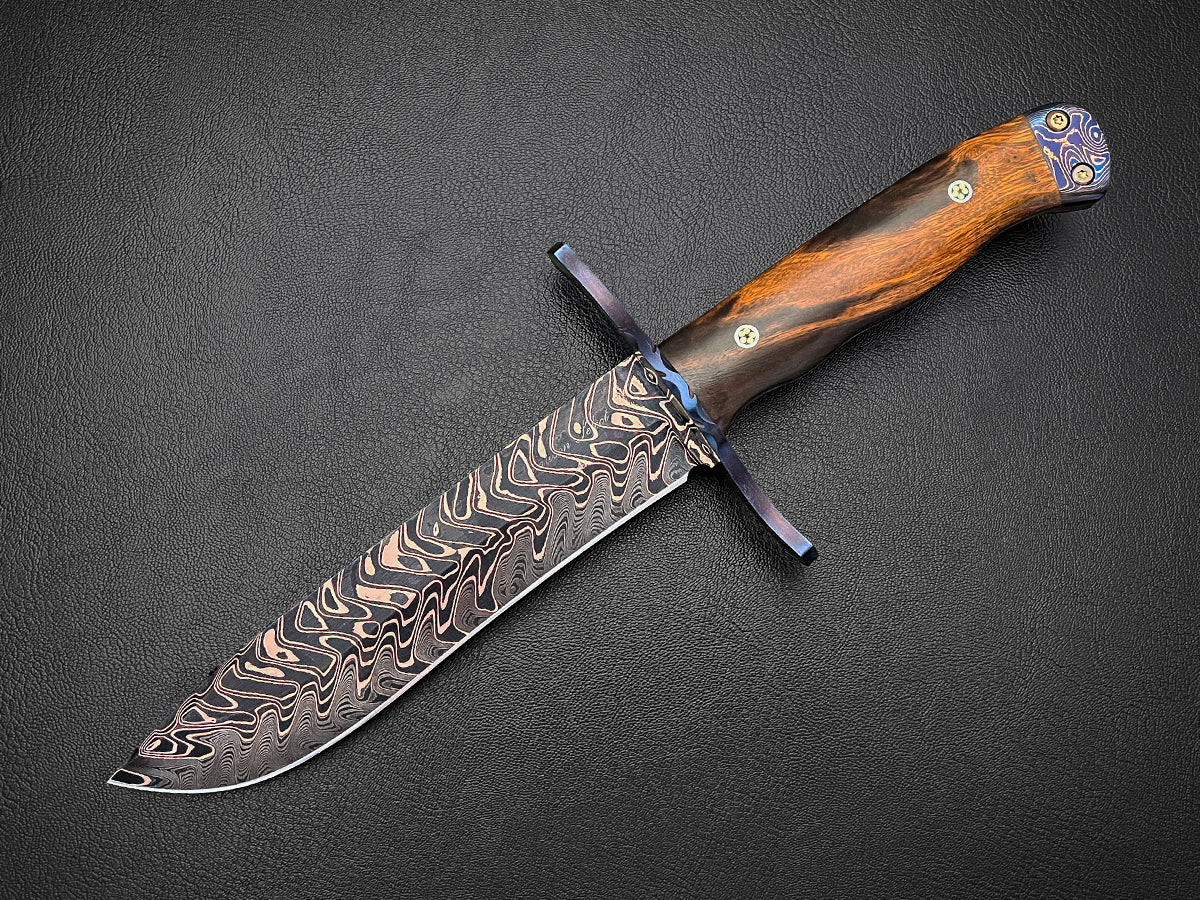 Red Mesa Bowie Knife | Dawson Select Steel | Arizona Ironwood