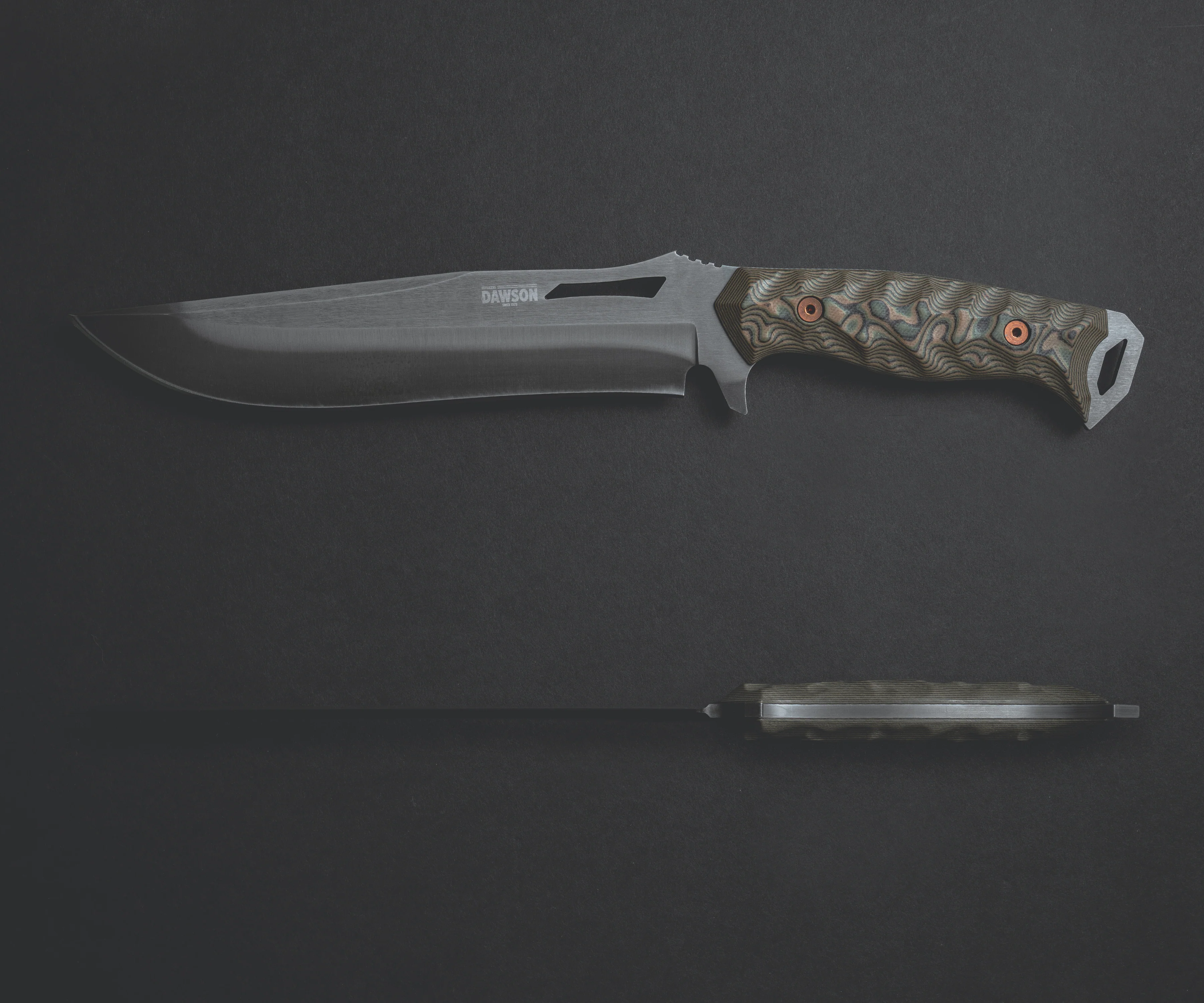 Seraphim CP (Crusher Pommel) | Urban Survival Bowie | Hamon - Image 4