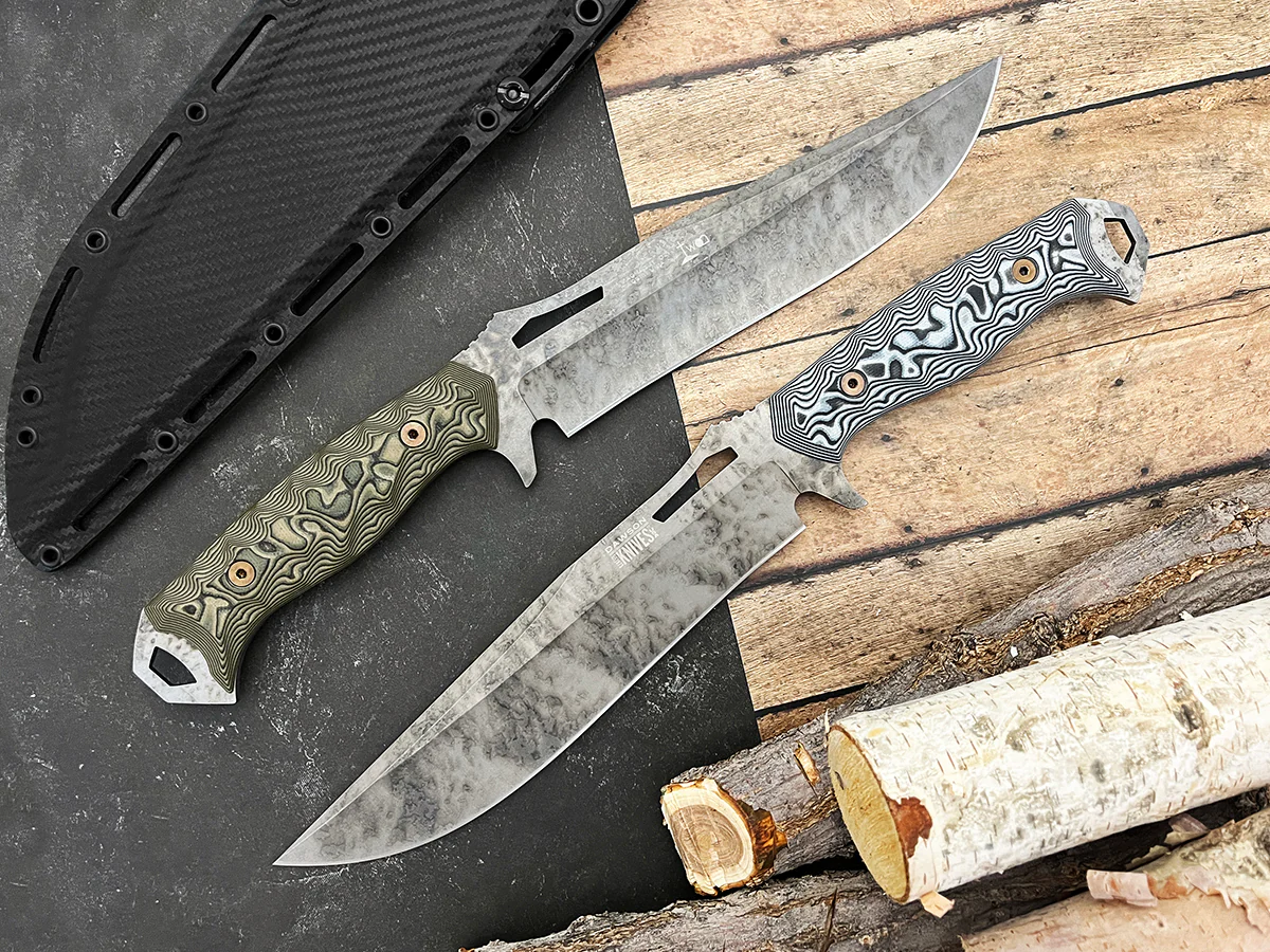 Seraphim CP (Crusher Pommel) | Urban Survival Bowie | CPM-MagnaCut Steel | Monsoon Finish - Image 3