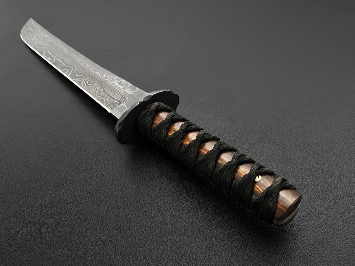Shu Ni Shōri Ari | Japanese Tanto | Dawson Select Steel | Arizona Ironwood - Image 3
