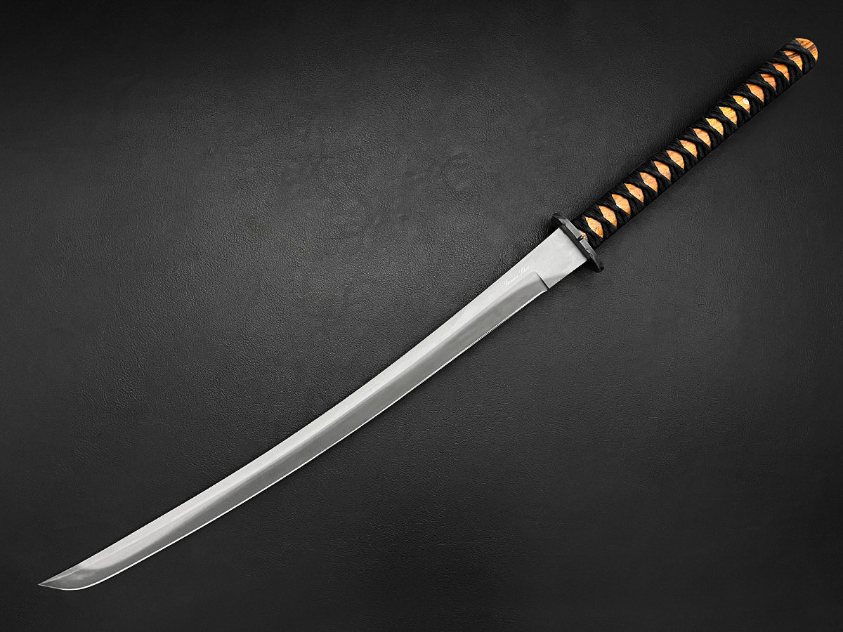 Tokugawa | 23" Dawson Select Japanese Katana | Hamon | Arizona Ironwood